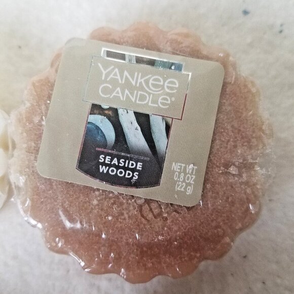 Yankee 4 Wax Tarts Melts sparkling snow lilac blossom seaside woods silver birch - Picture 4 of 6